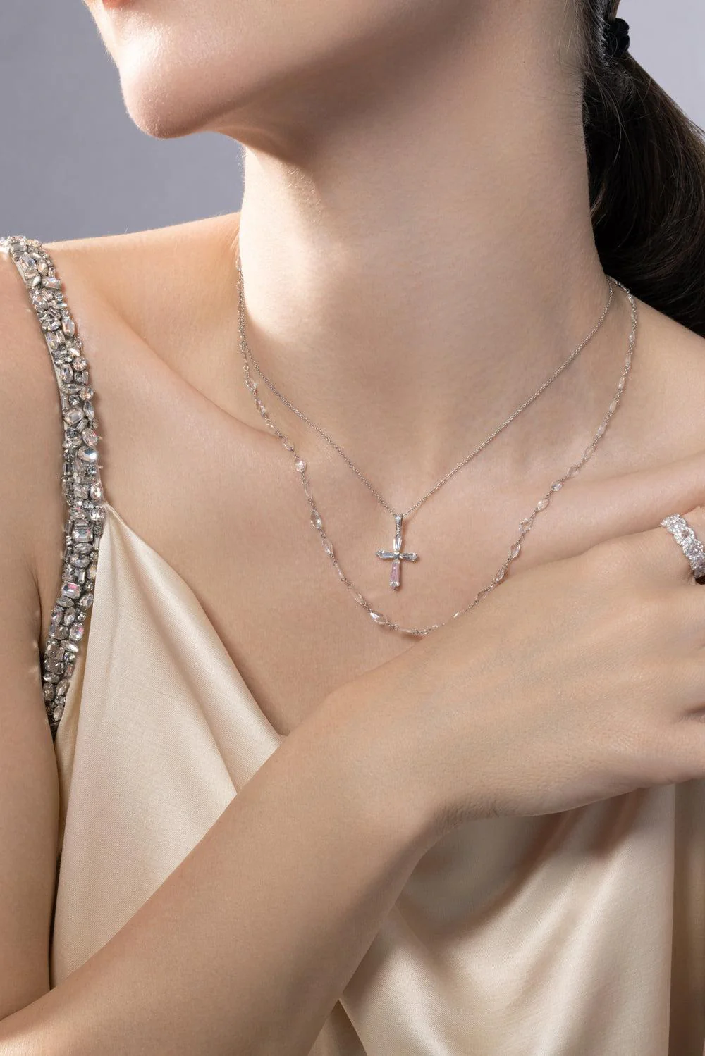 Diamond Ethereal Chain Necklace - Image 2
