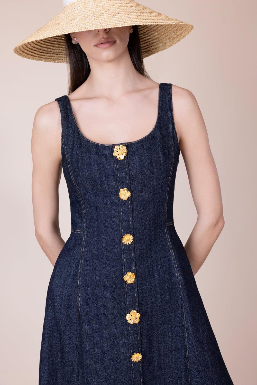 Button Placket Dress - Image 3