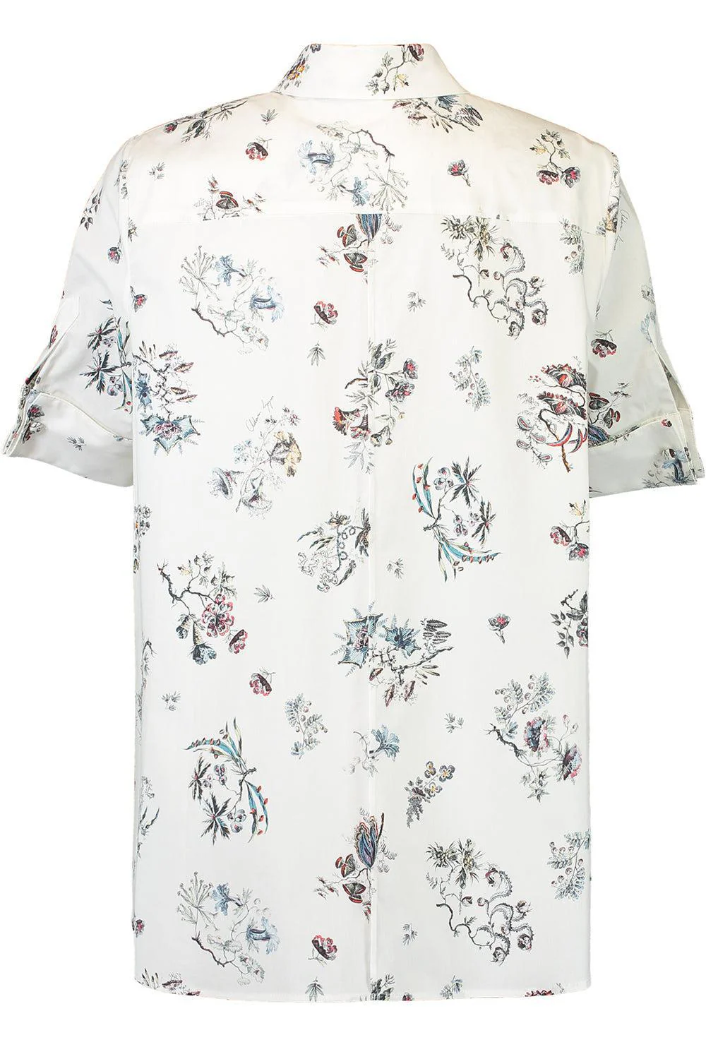 Short Sleeve Printed Trapeze Shirt - Image 5