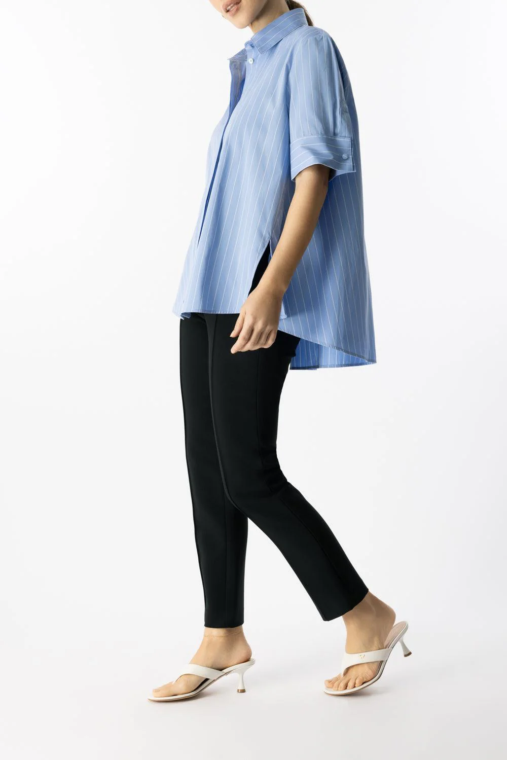 Stripe Trapeze Shirt - Image 2