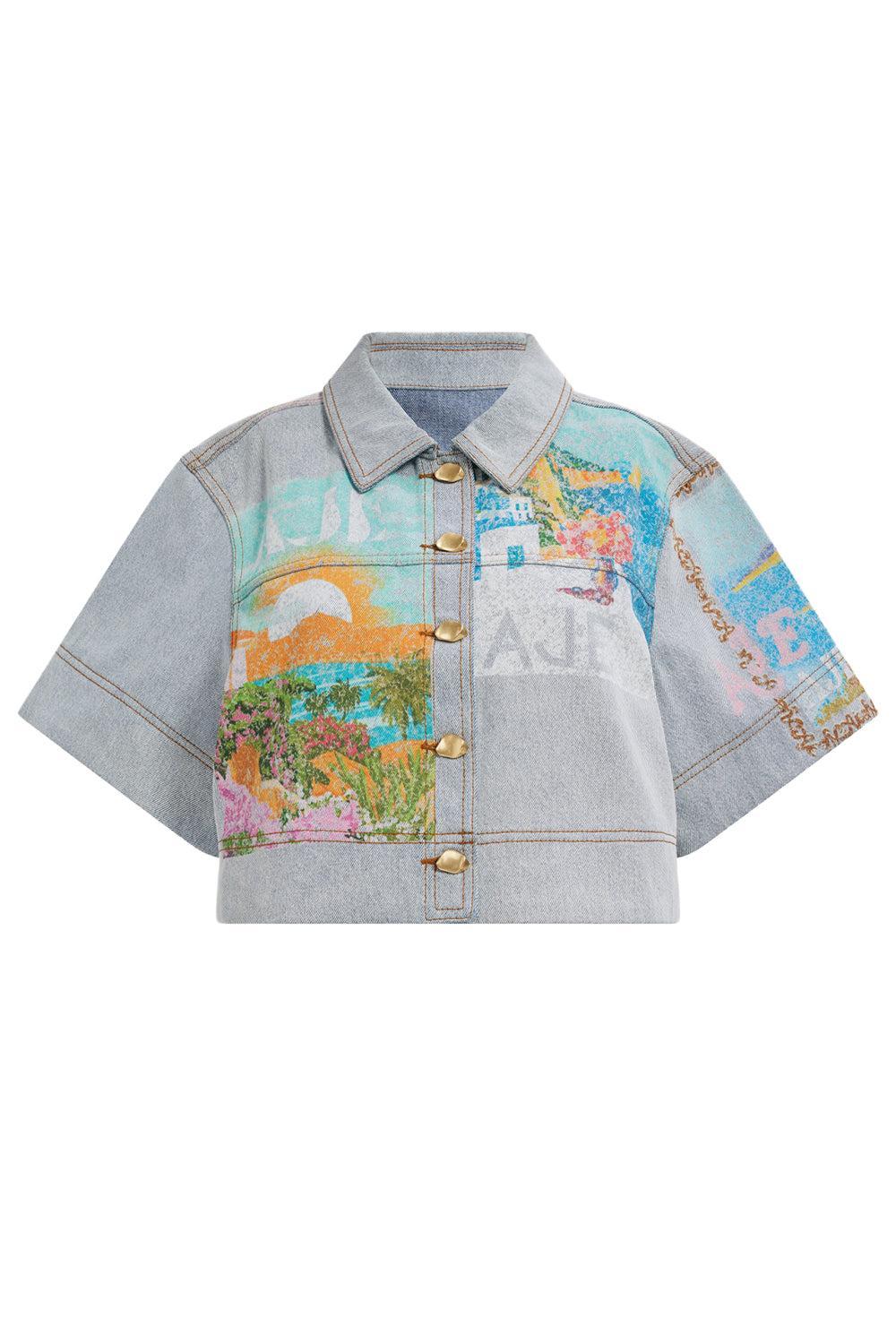 Mae Cropped Shirt