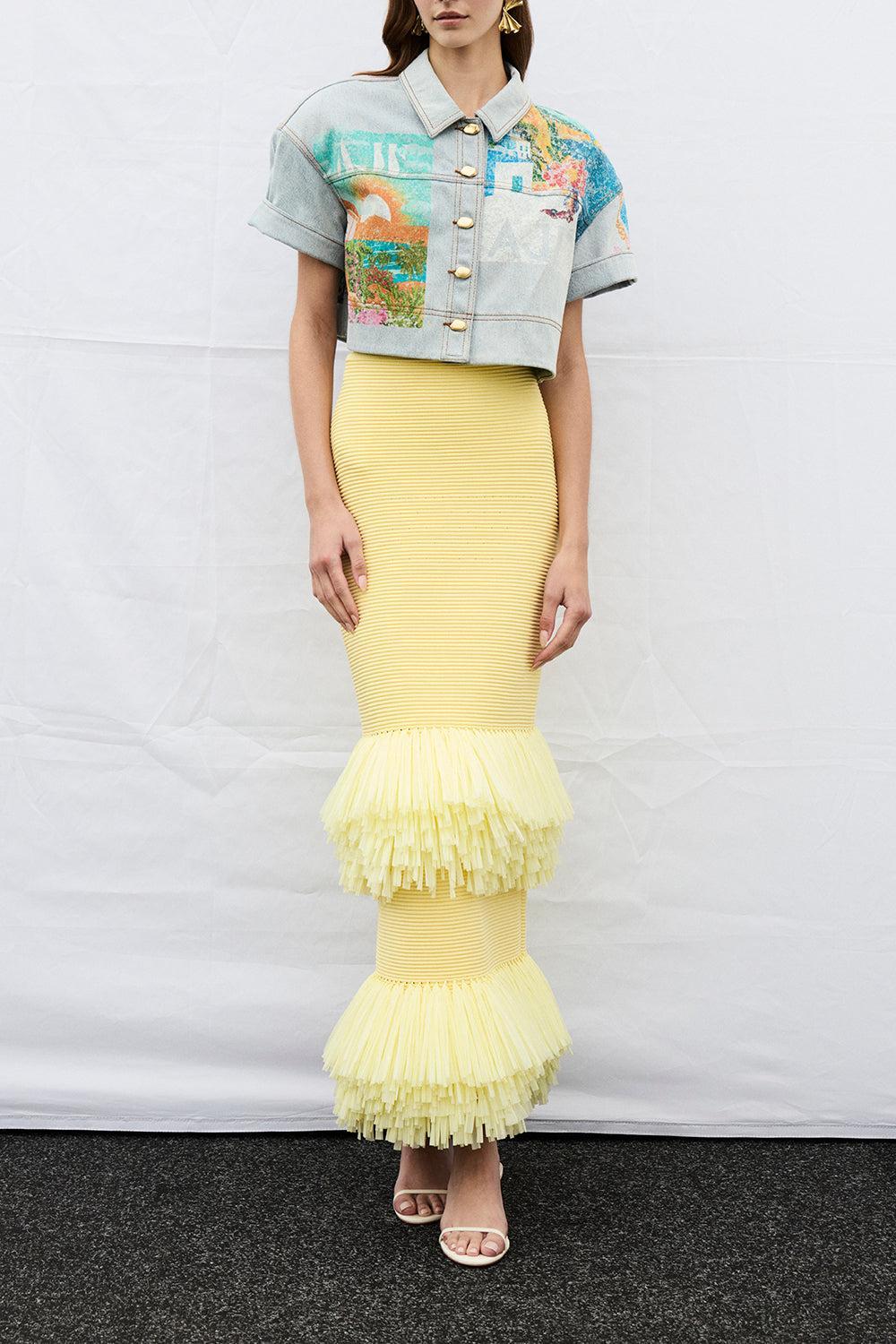 Mae Cropped Shirt - Image 4