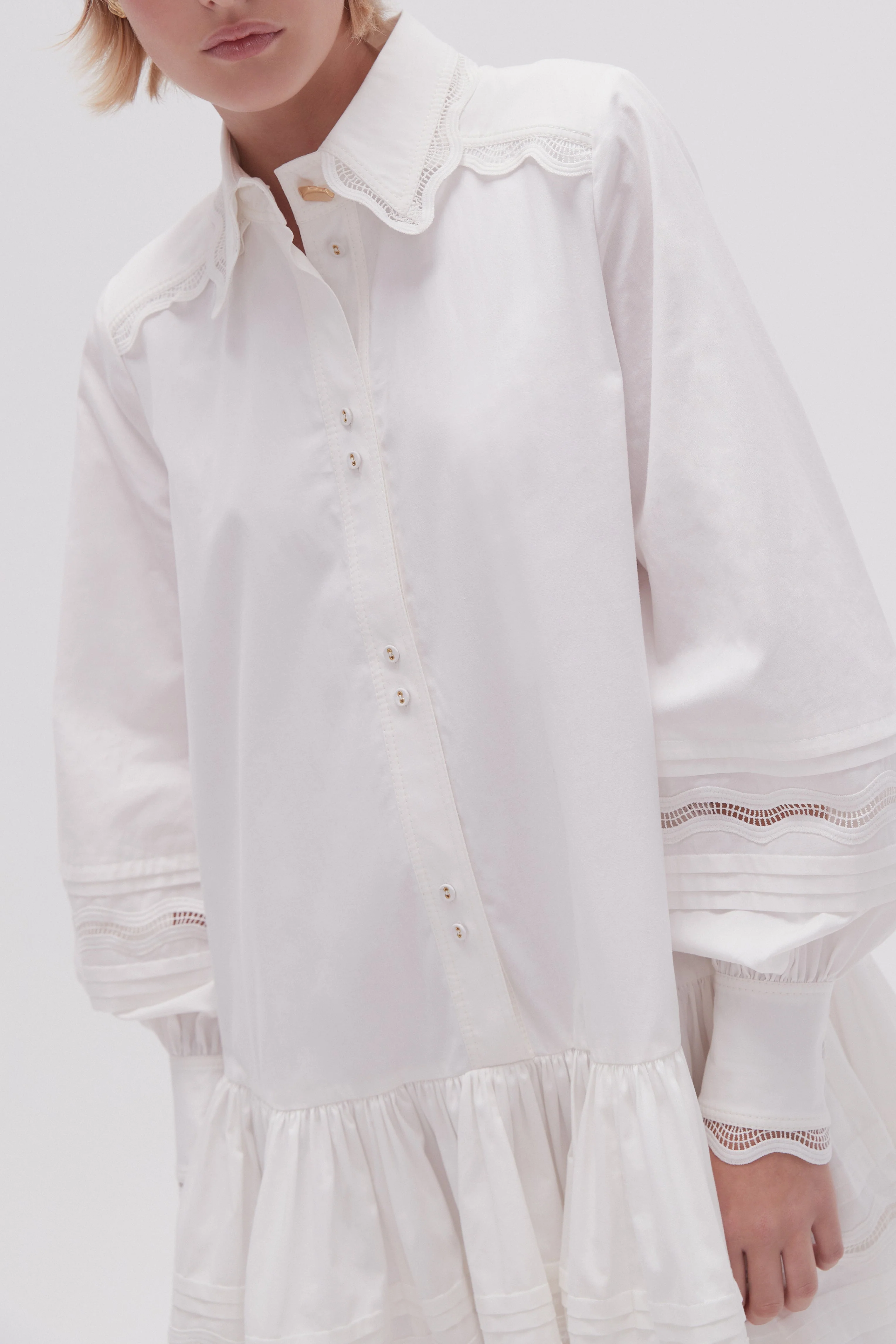 Reva Dress - Ivory - Image 3