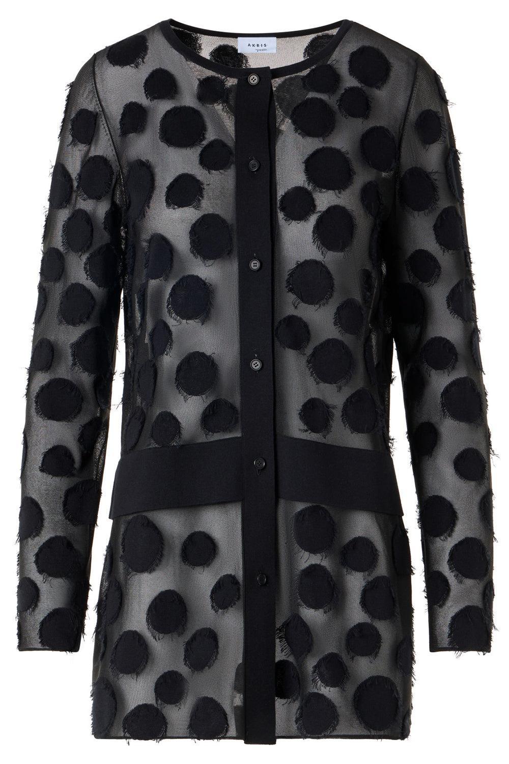 Button Front Long Cardigan
