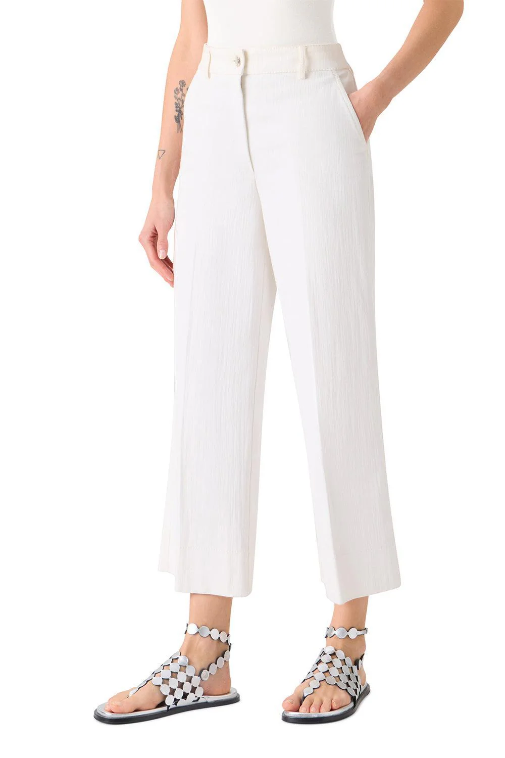 Chiara Pocket Crop Pant - Image 3