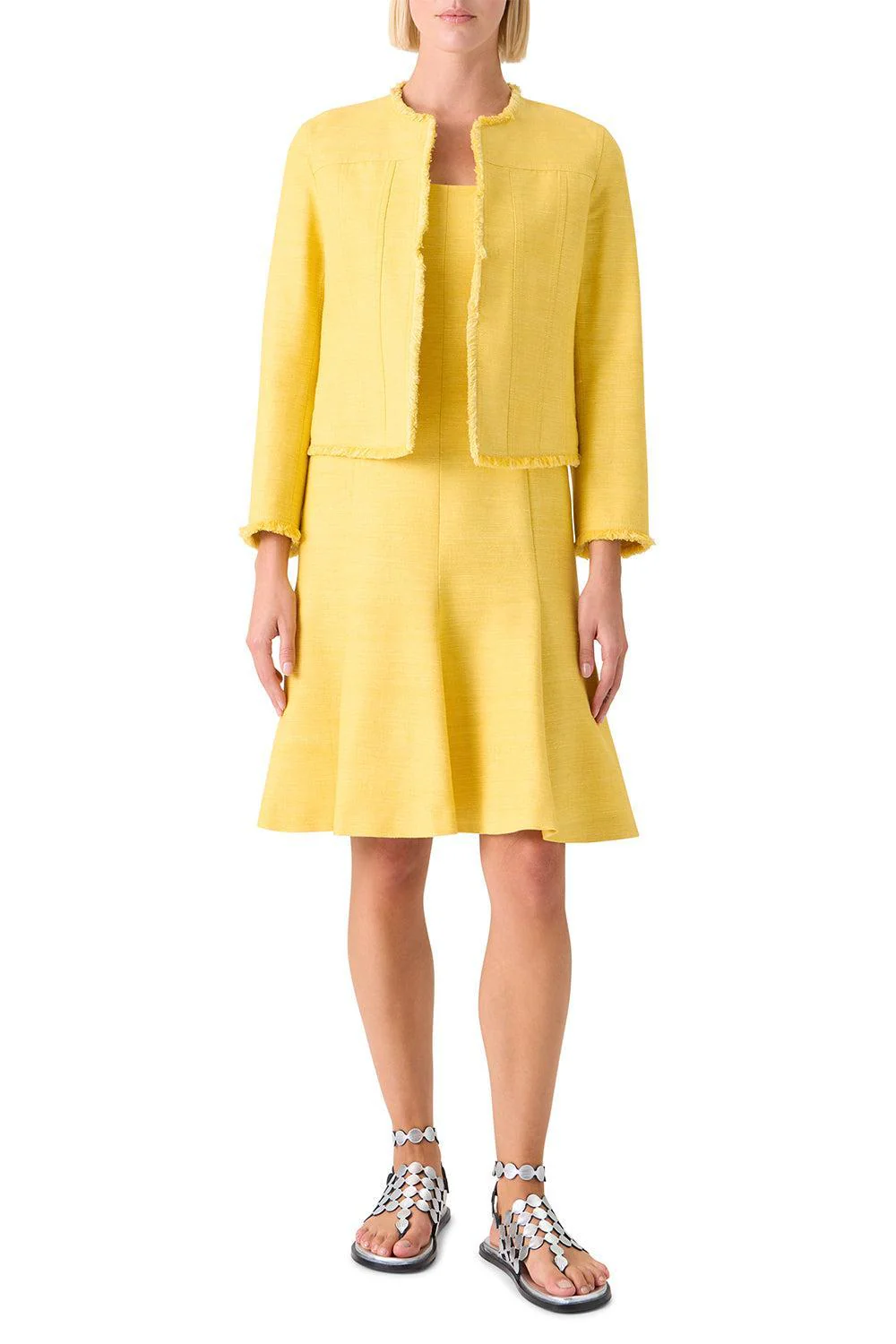 Fitted Crop Jacket - Image 2
