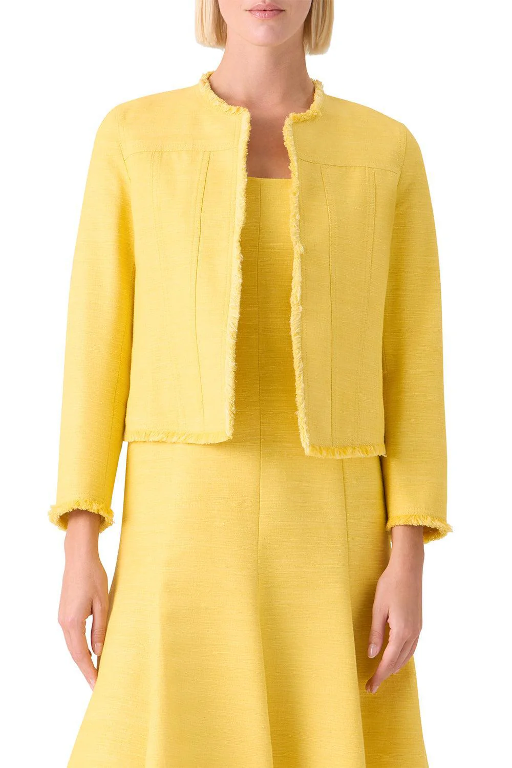 Fitted Crop Jacket - Image 3