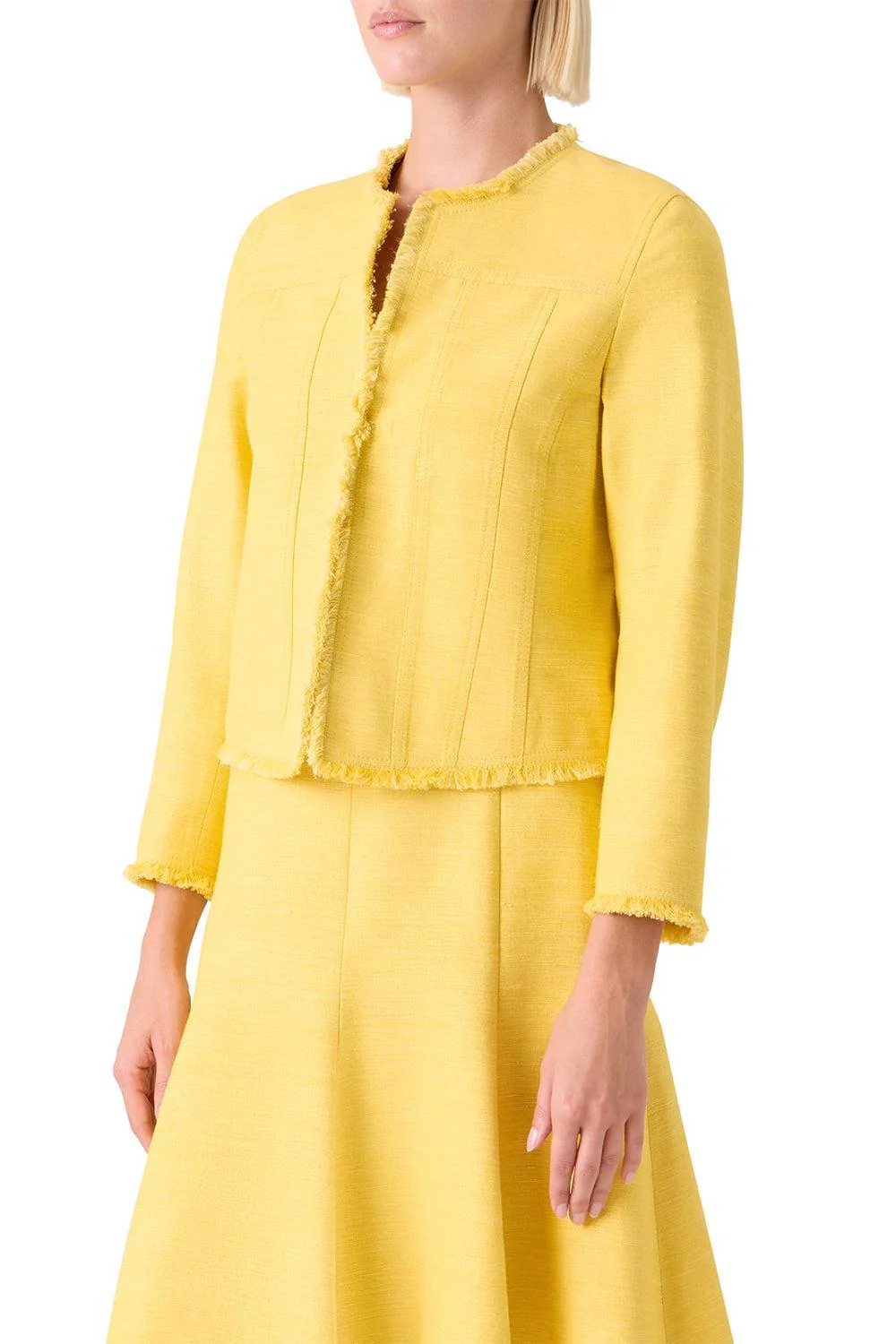 Fitted Crop Jacket - Image 4