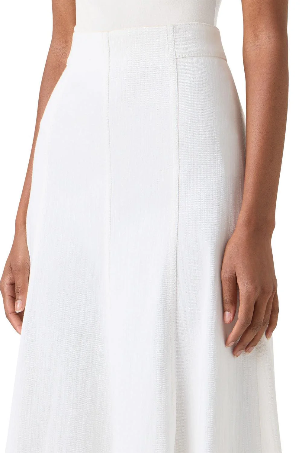 Pleated Flare Midi Skirt - Image 3