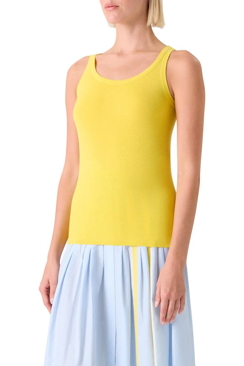 Scoop Neck Tank - Lemon Zing - Image 3
