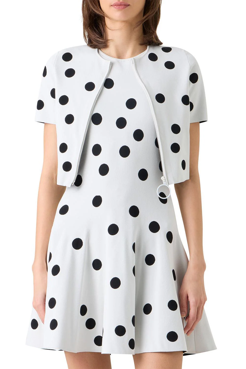 Short Sleeve Crop Cardigan - Image 4