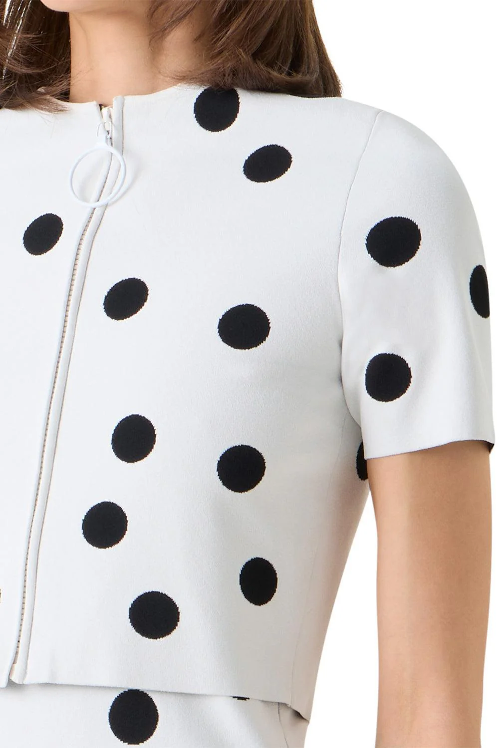 Short Sleeve Crop Cardigan - Image 5