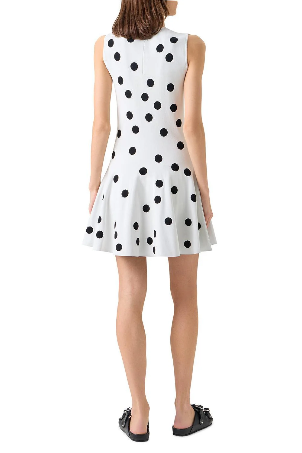 Sleeveless Knit Flare Dress - Image 6