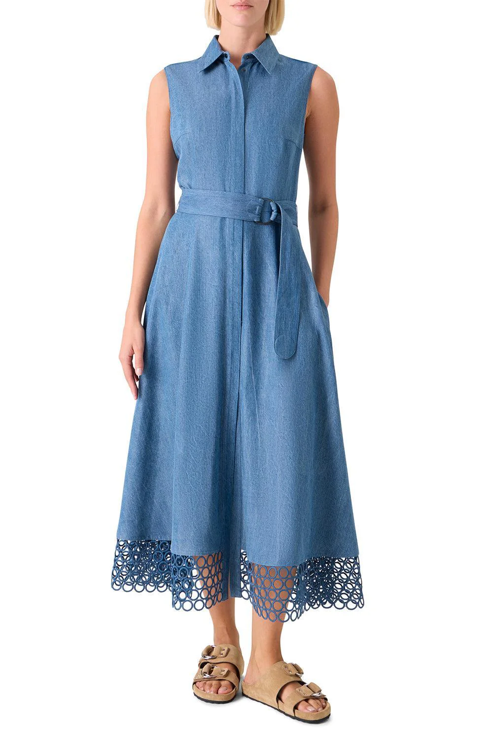 Sleeveless Midi Dress - Image 2