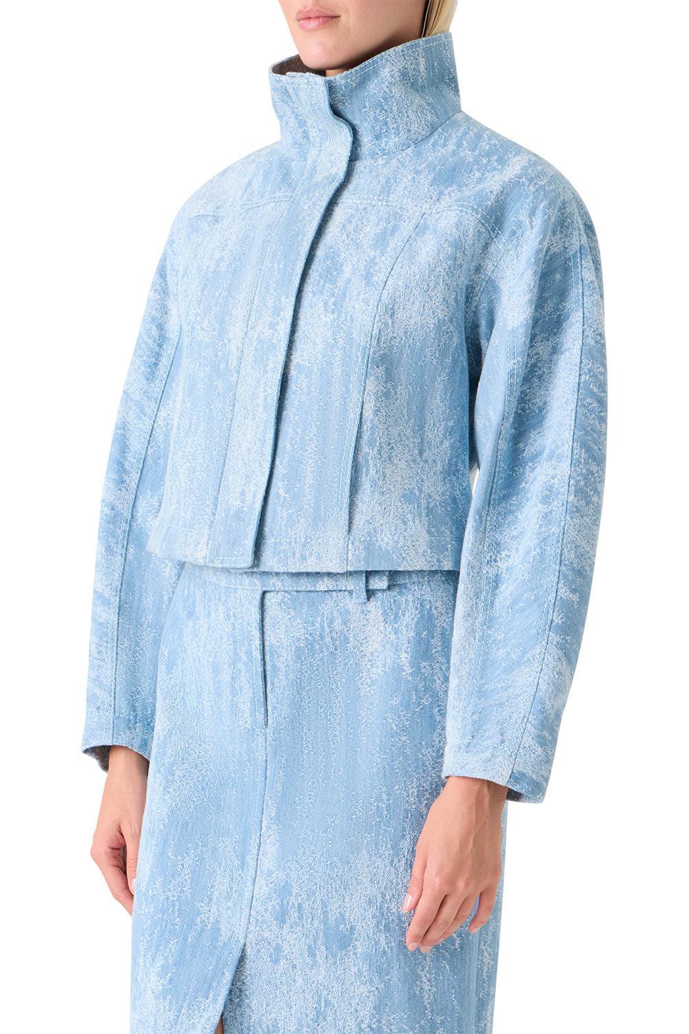 Washed Denim Jacket - Image 4
