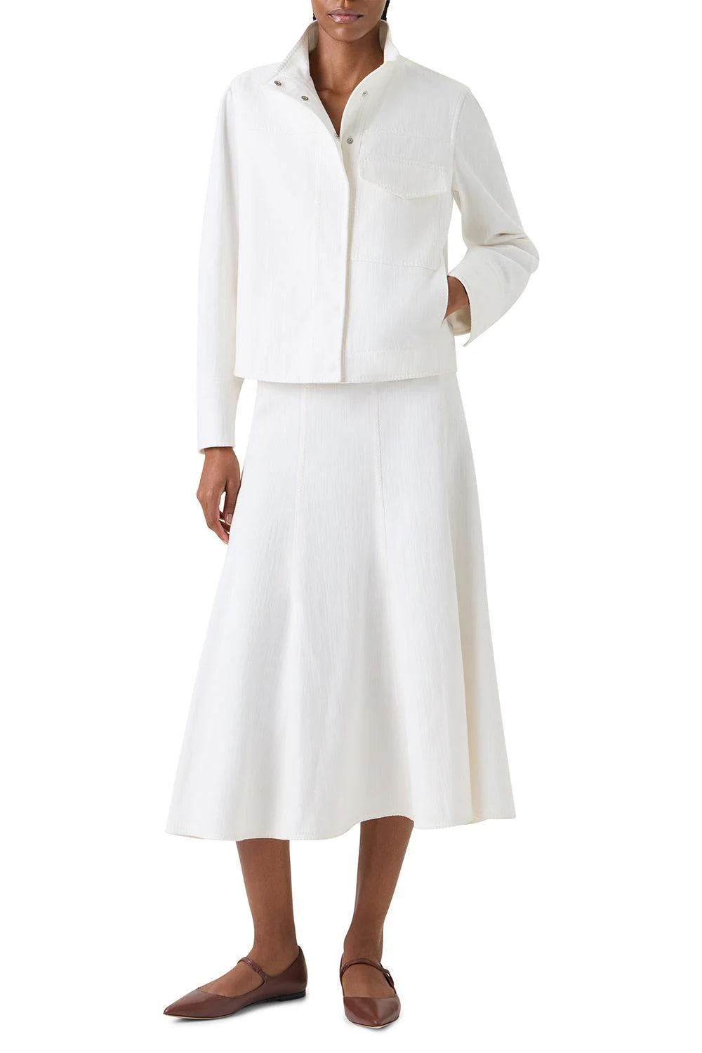 Zip Front Pocket Jacket - Image 2