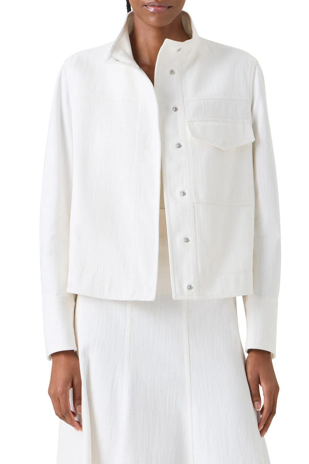 Zip Front Pocket Jacket - Image 4