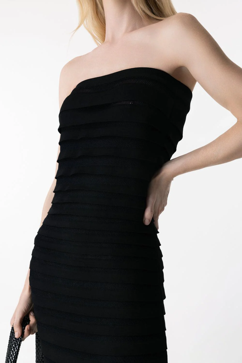 3D Stripe Dress - Image 3