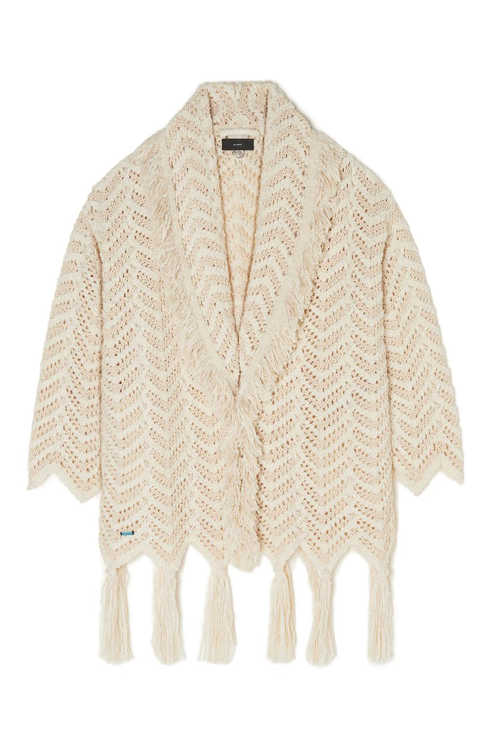 Natural Chevron Cardigan - Image 3