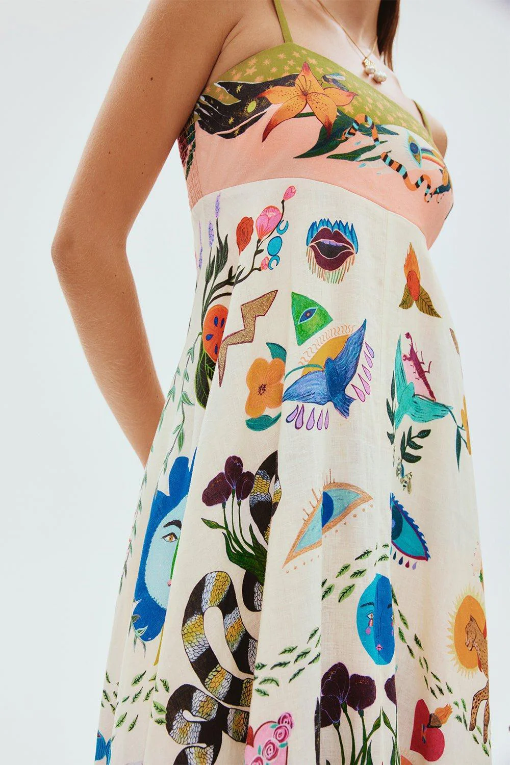 Evergreen Mini Dress - Image 7