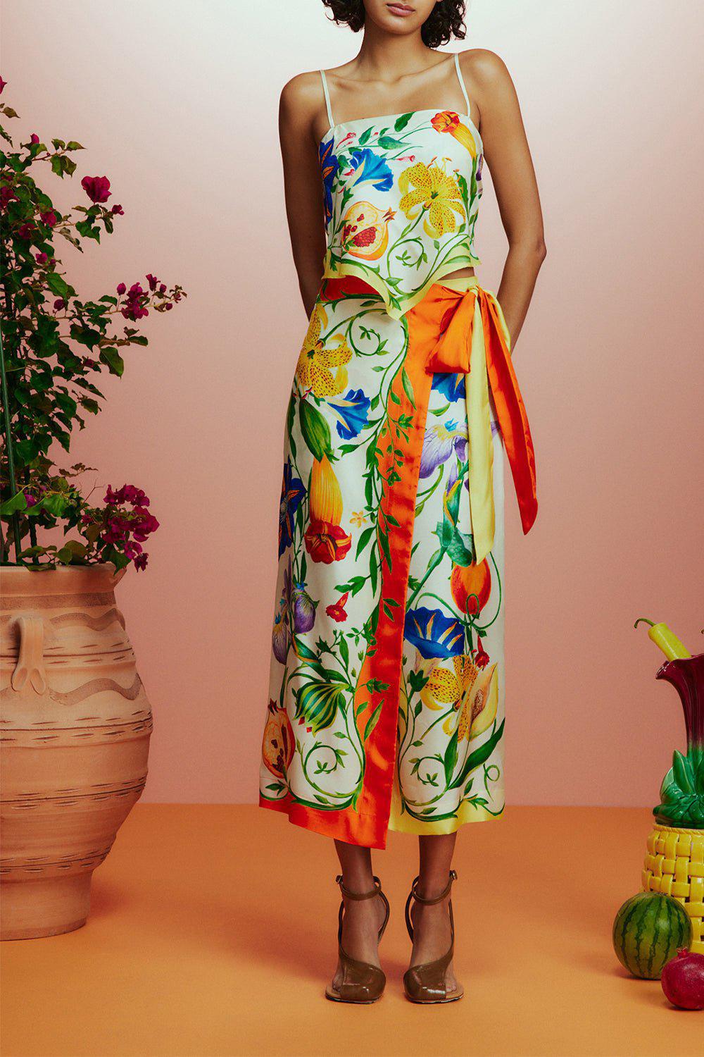 Flores Scarf Top - Image 3