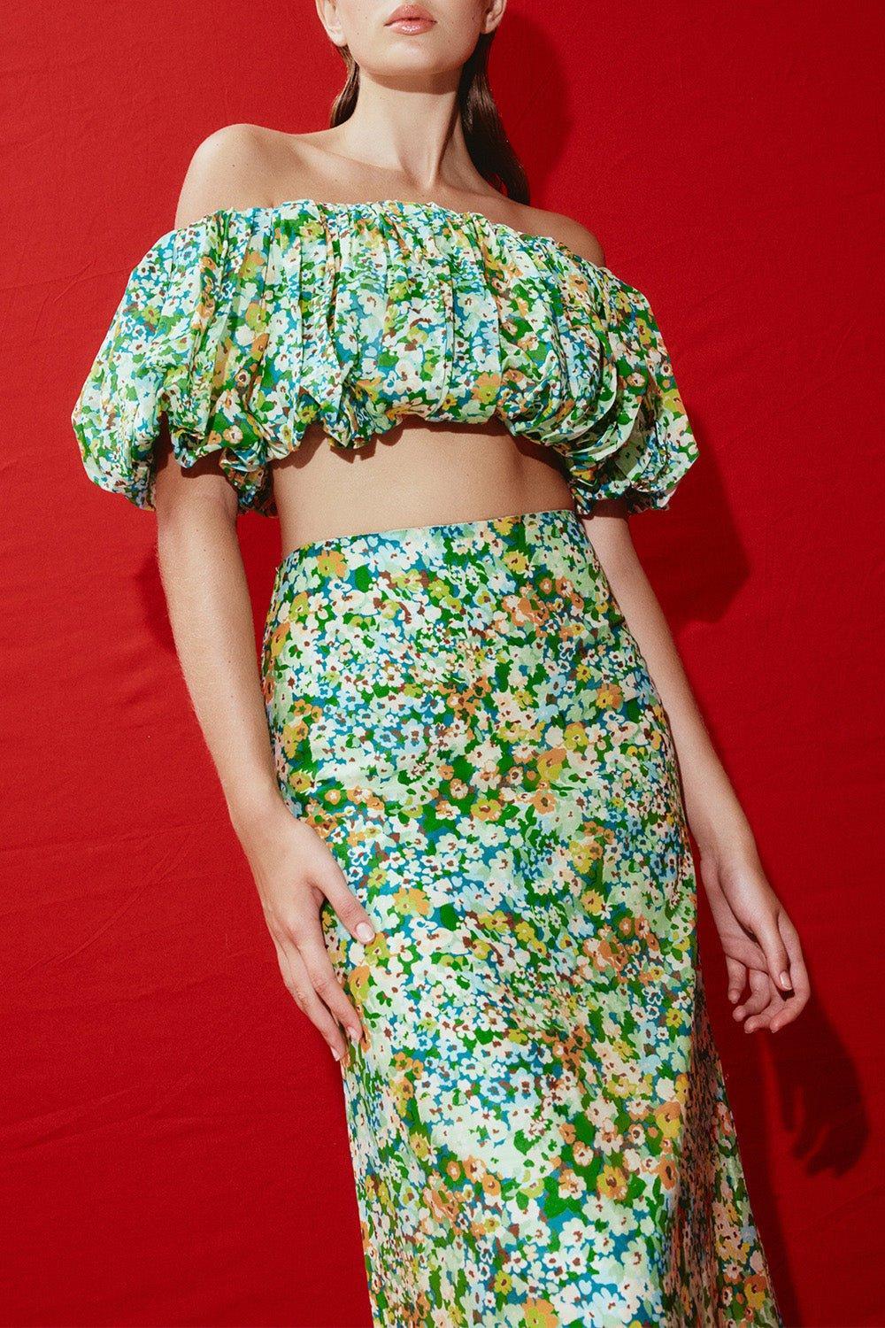 Francis Bubble Crop Top - Image 2