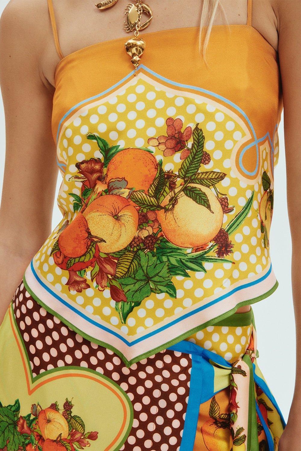 Lemonis Scarf Top - Image 3