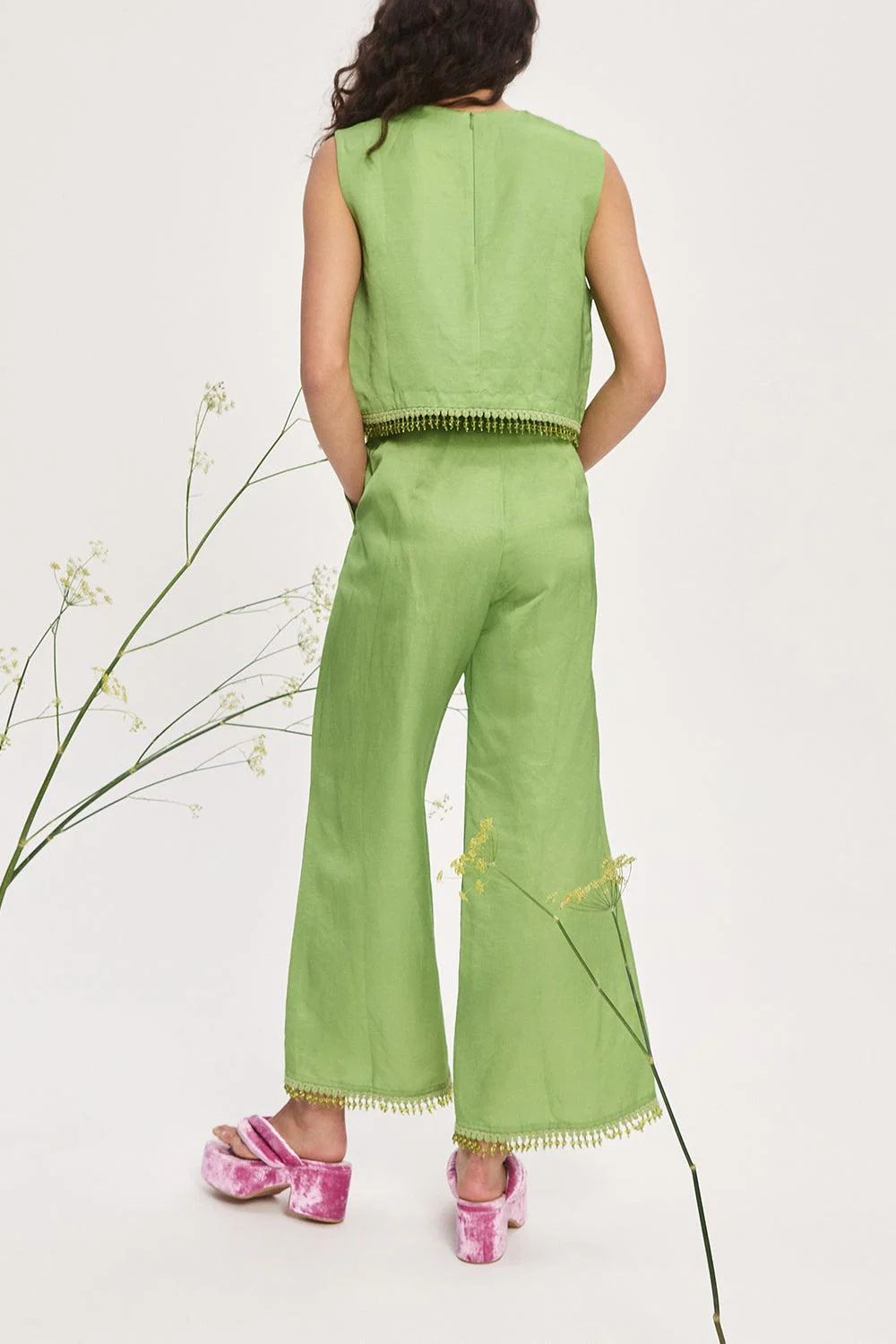 Luisa Embroidered Pant - Image 6