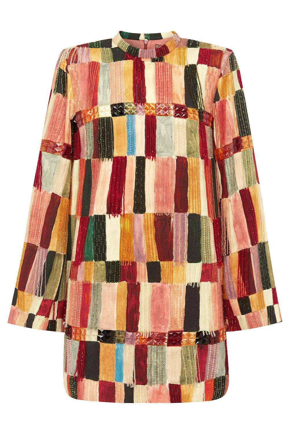 Majorelle Embellished Dress