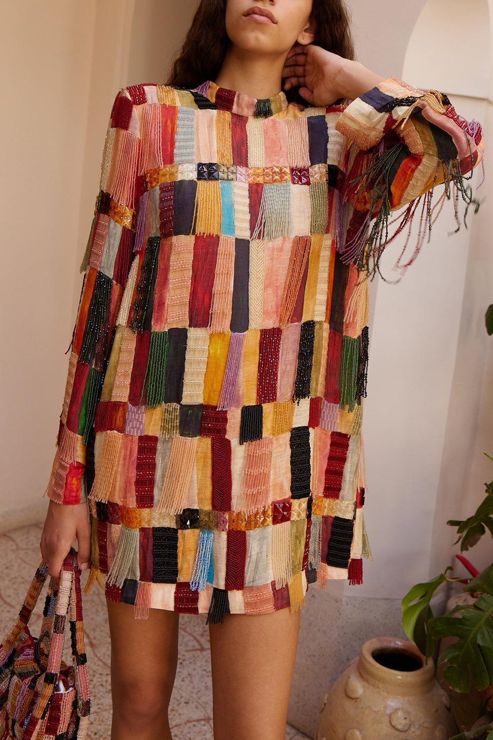 Majorelle Embellished Dress - Image 2