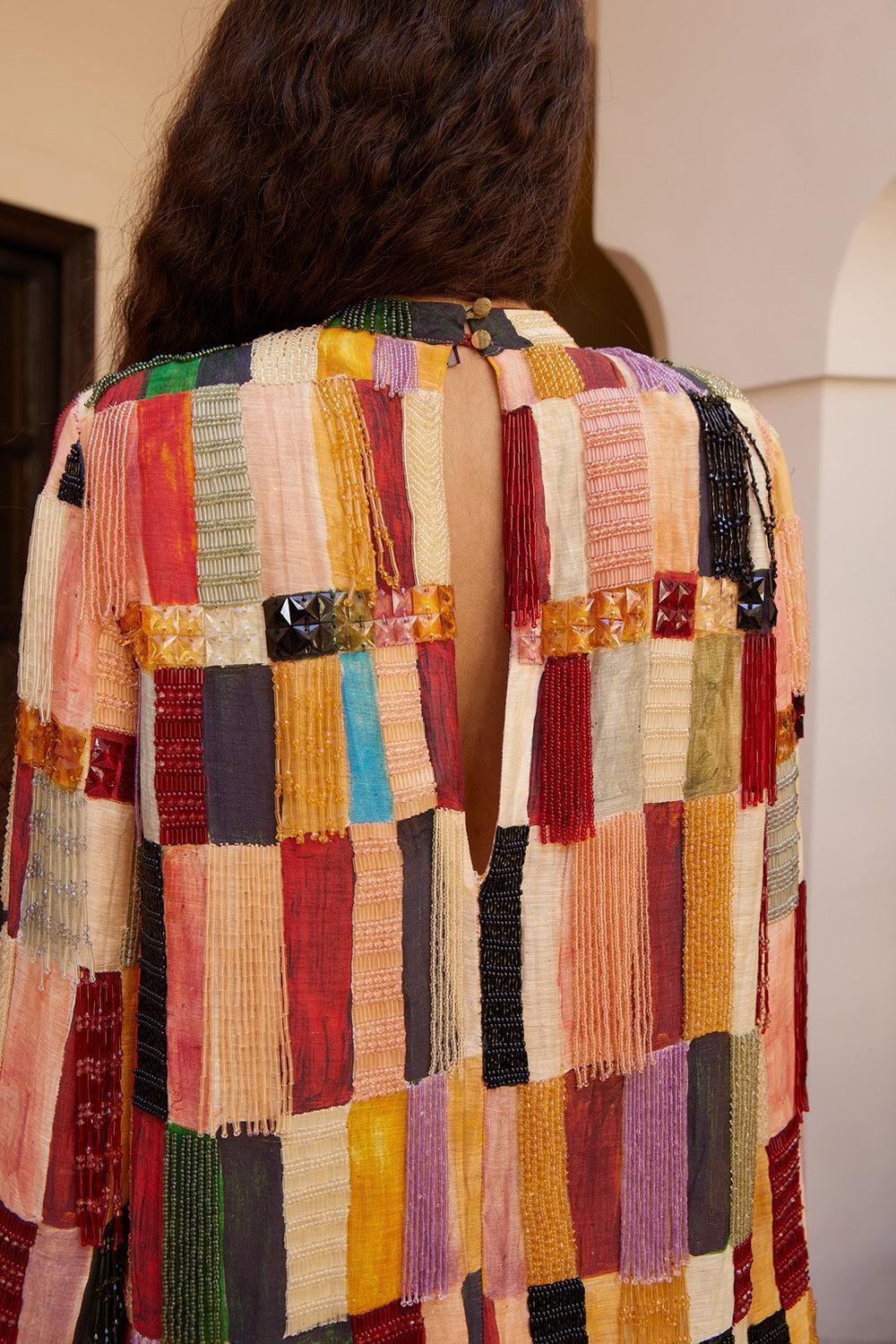 Majorelle Embellished Dress - Image 6