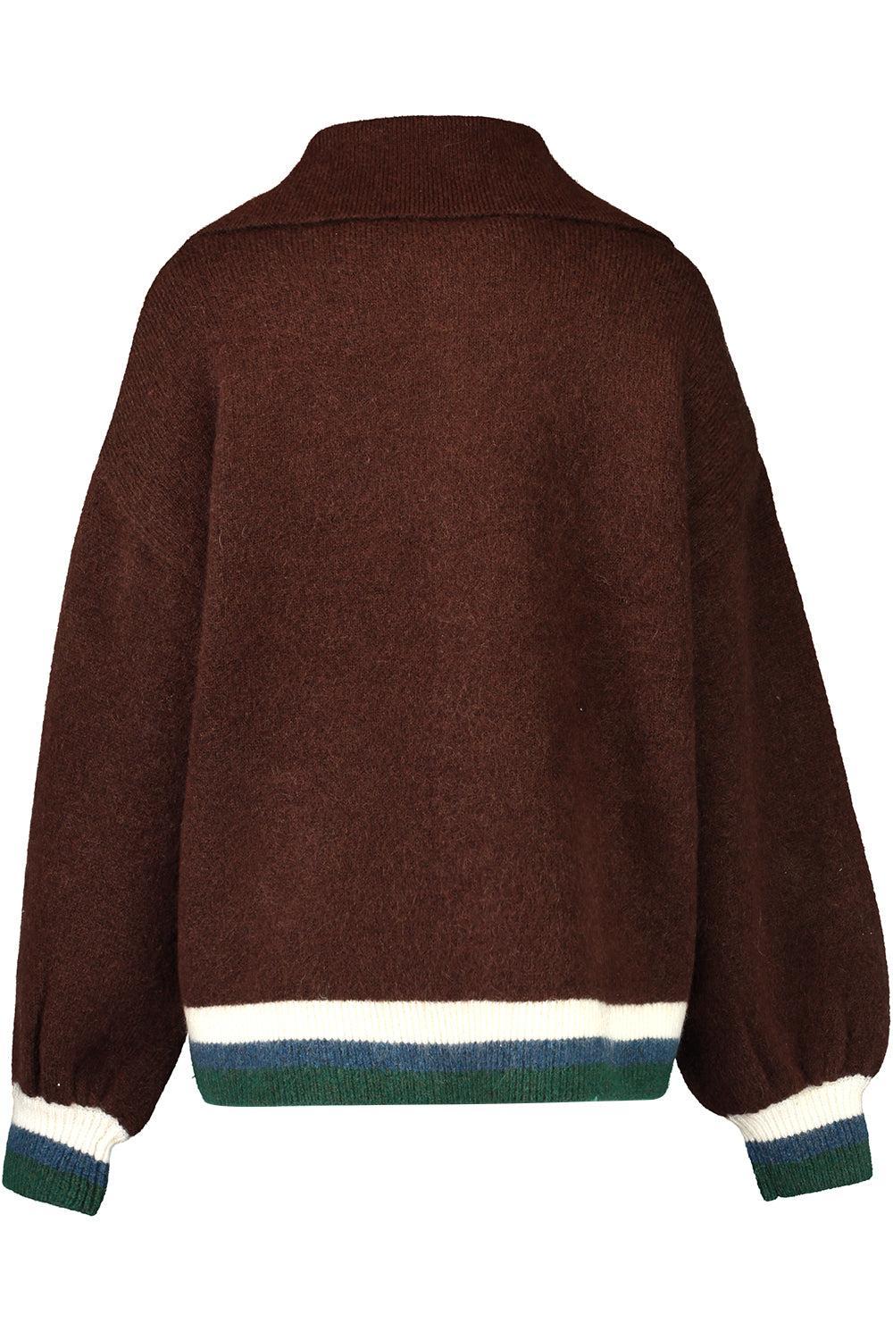 Maroc Zip Up Cardigan - Image 6