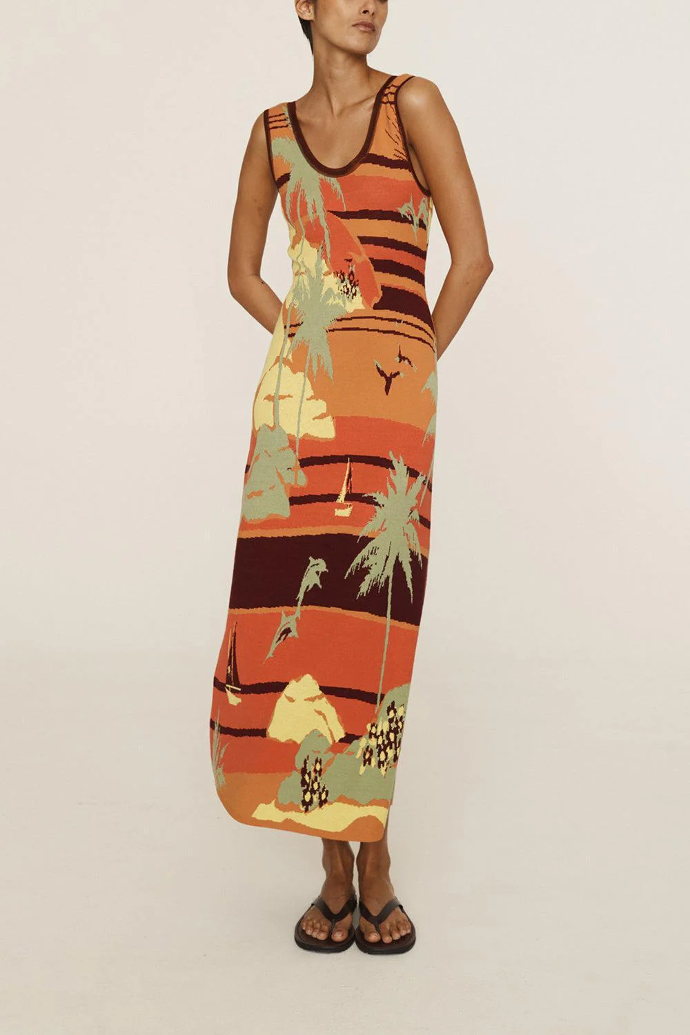 Palm Island Midi Dress - Image 4