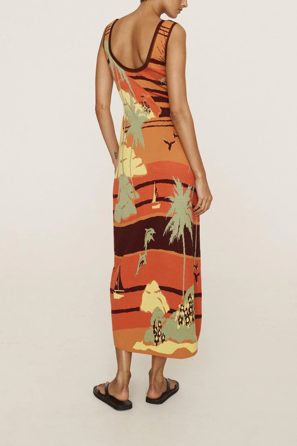 Palm Island Midi Dress - Image 5