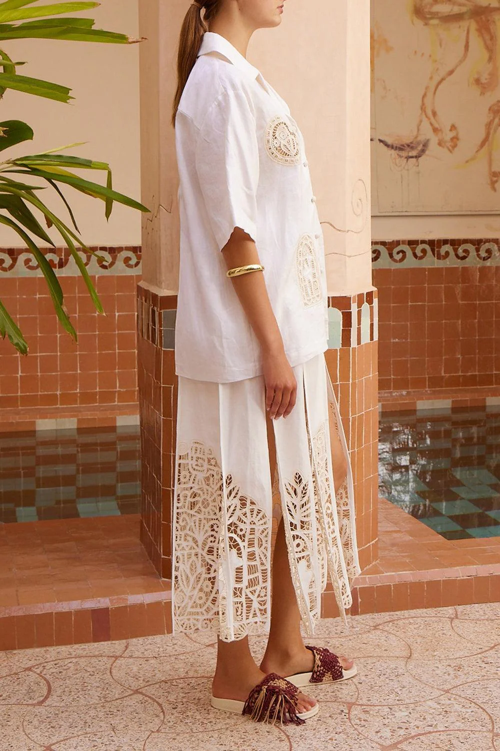 Rosemary Embroidered Shirt - Image 5