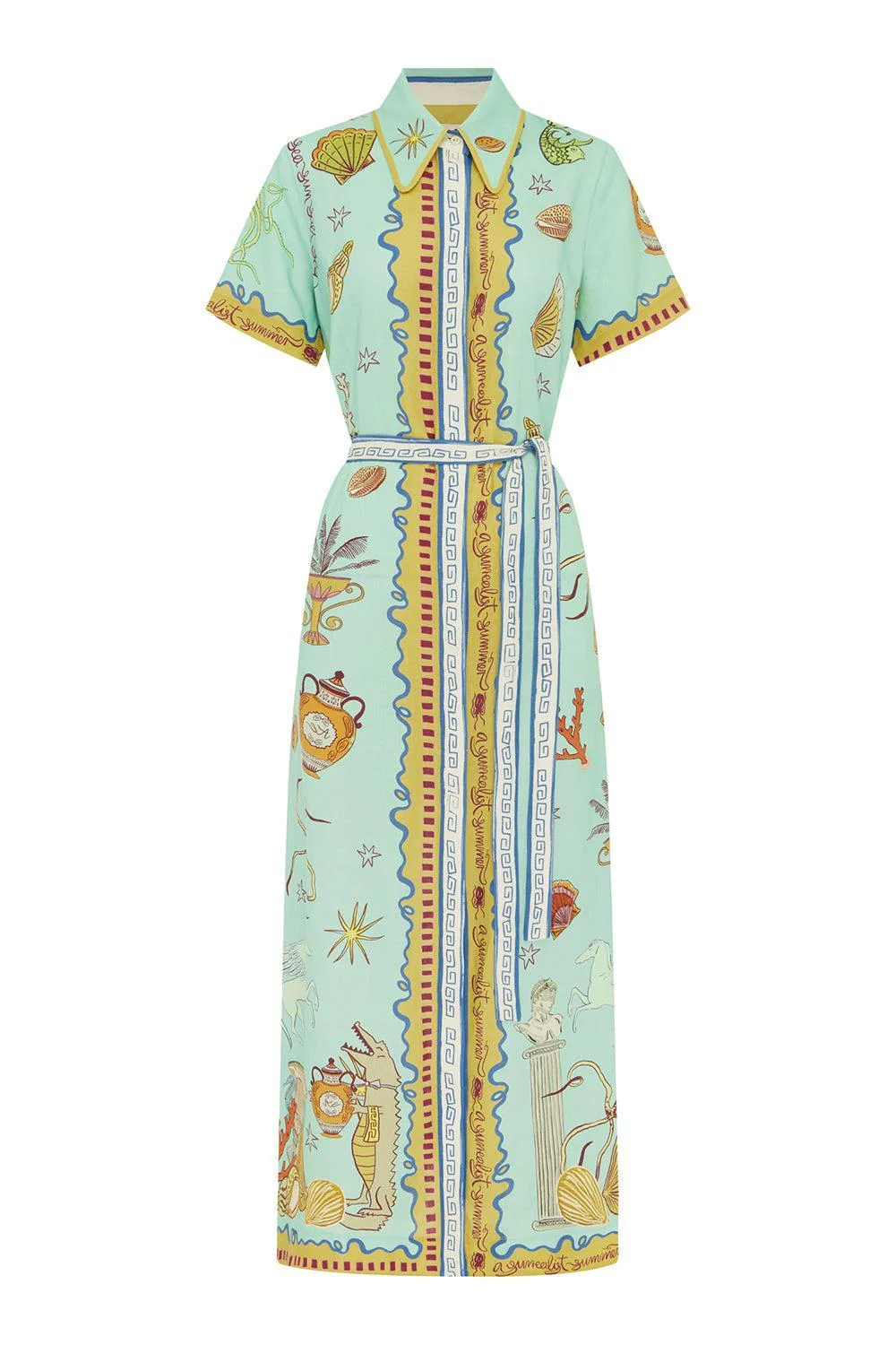 Surrealist SS Summer Shirtdress