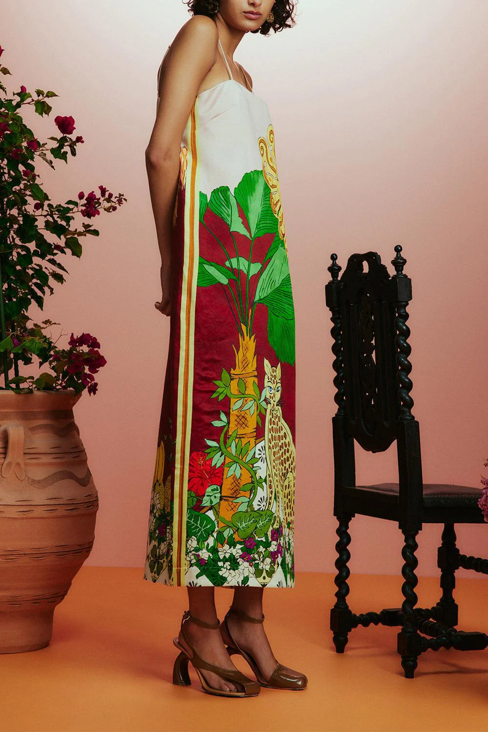 Tiger Slip Dress - Image 3