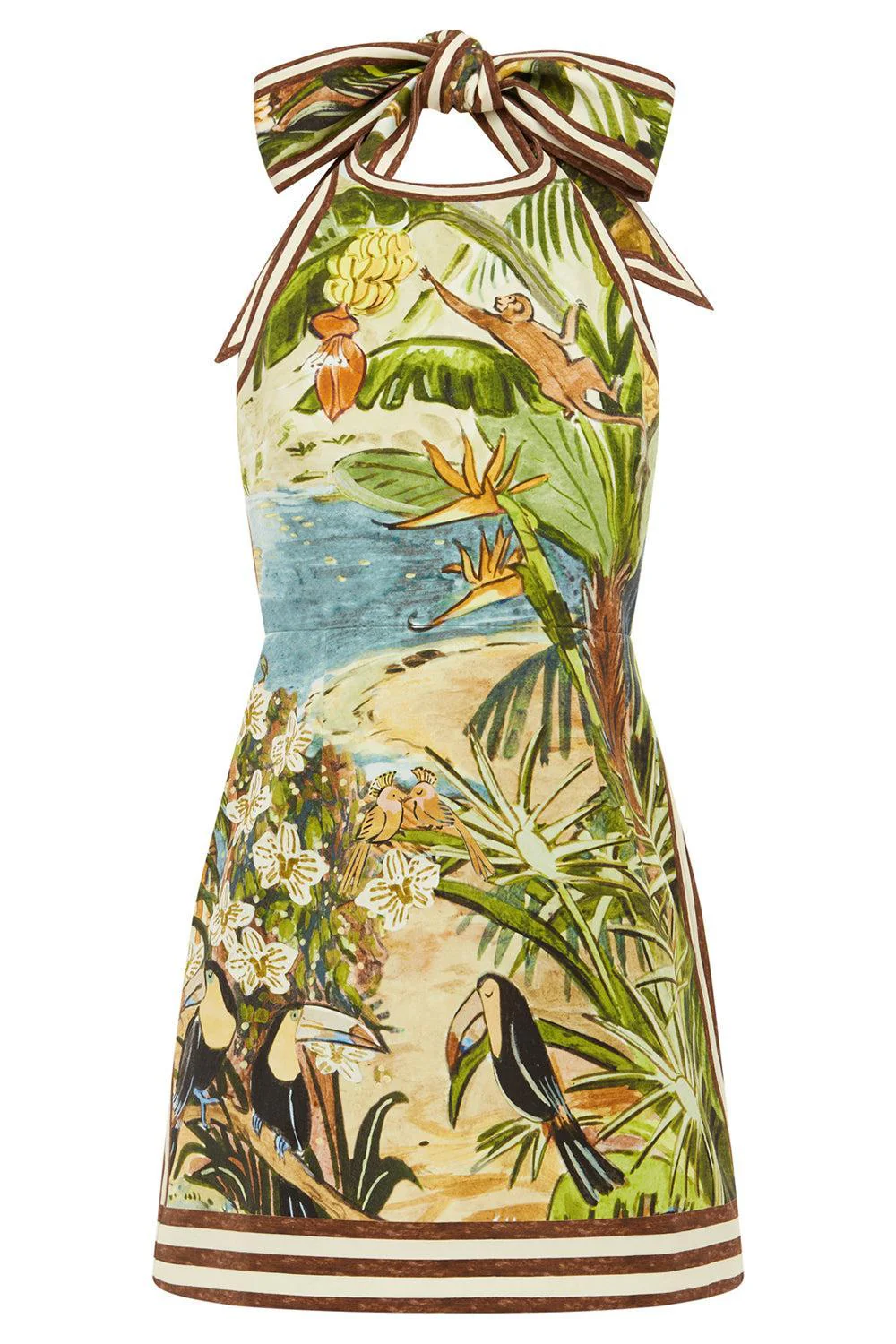 Toucan Tango Halter Mini Dress