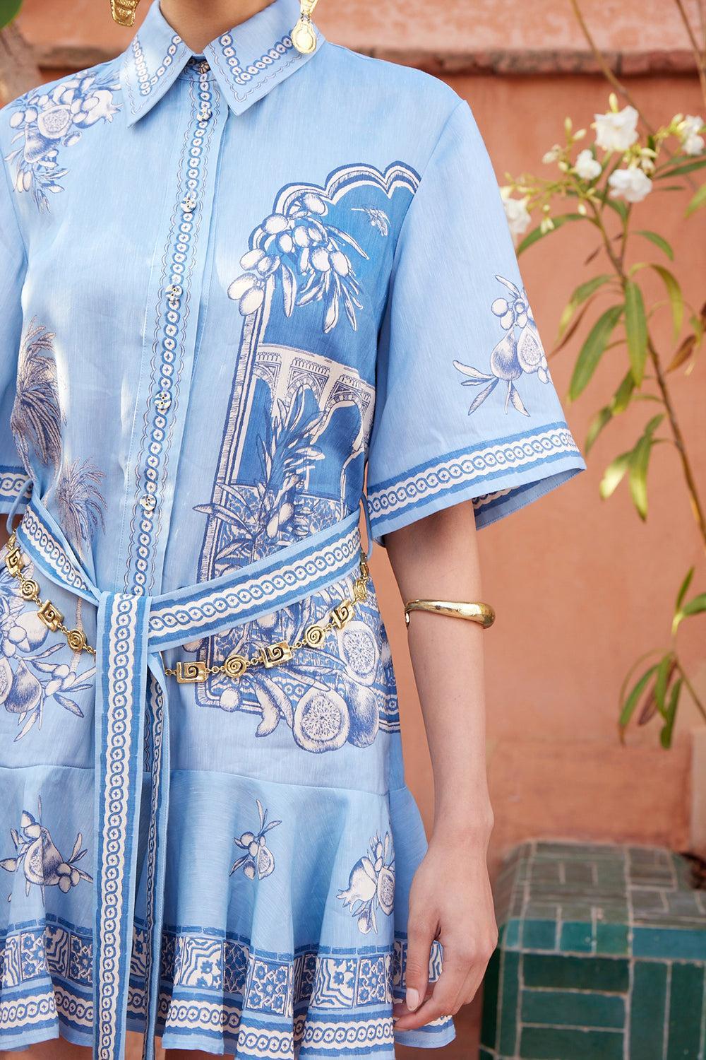 Villa Romantica Mini Dress - Image 3