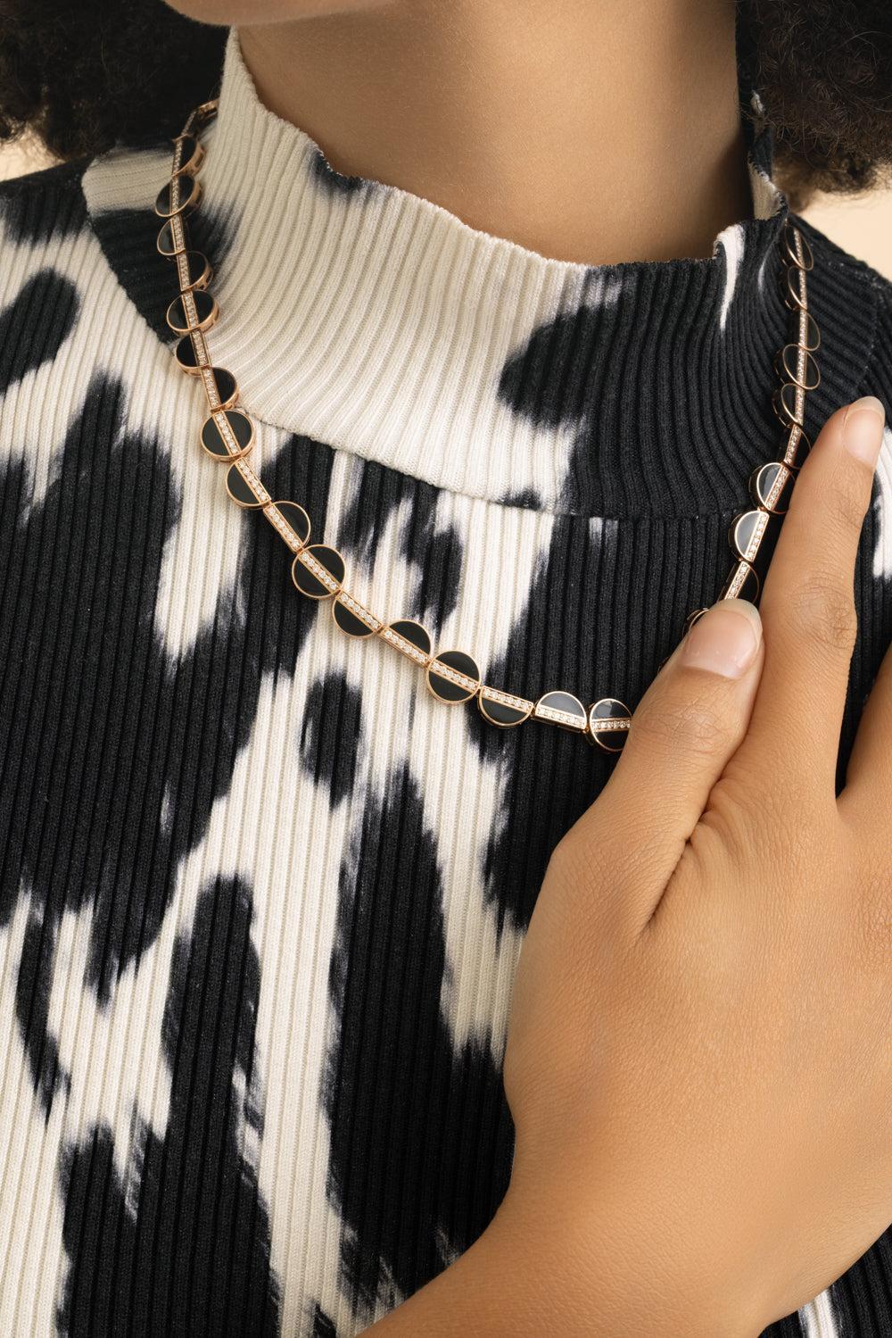 Diamond Enamel Elixer Necklace - Image 6