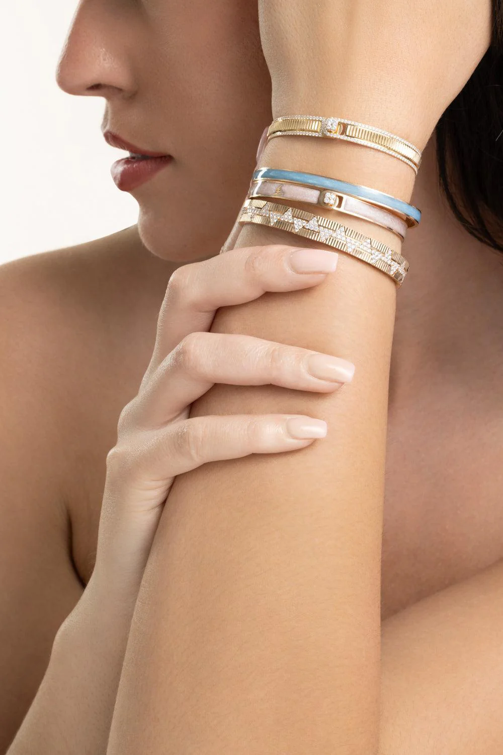 Diamond Bevel Edge Bracelet - Image 3