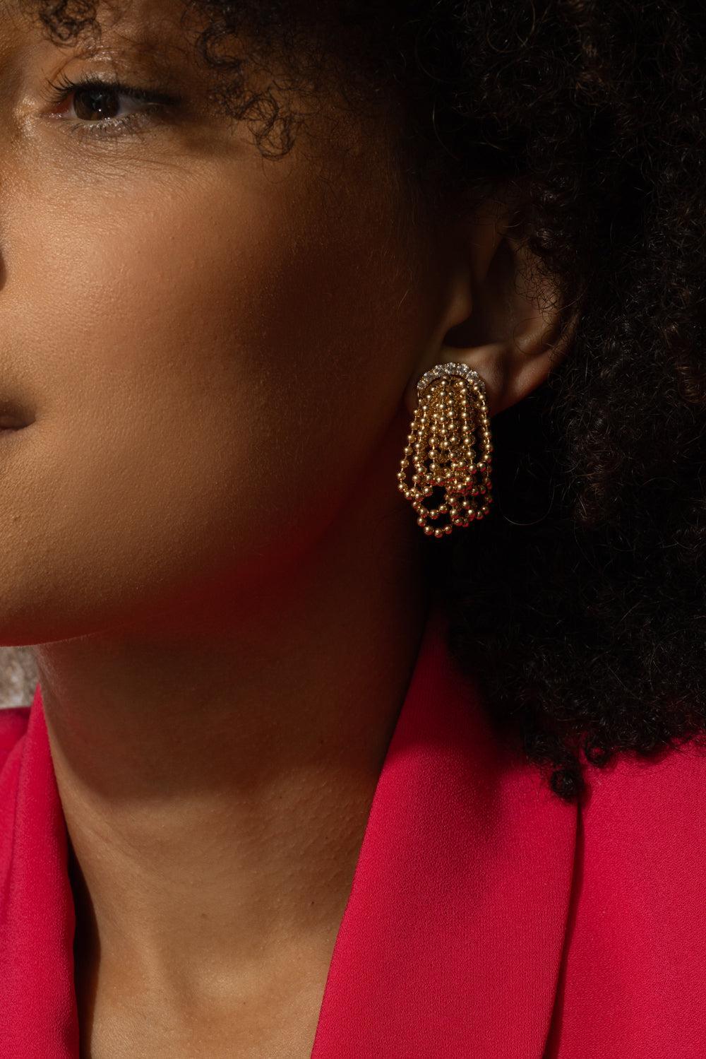 Diamond Goccia Earrings - Image 3