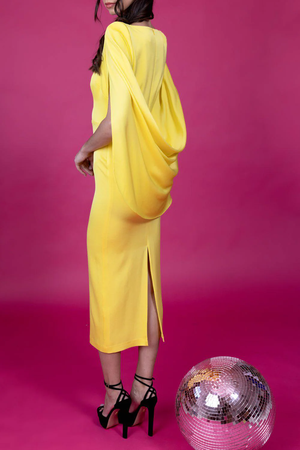 Portrait Cape Dress - Image 7