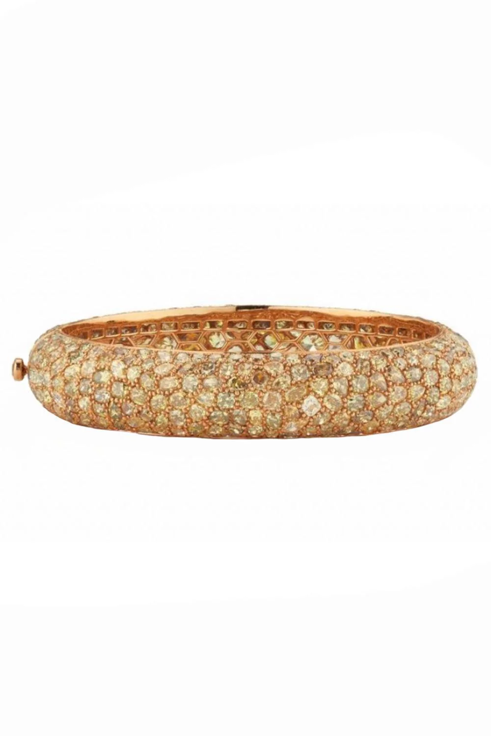 Champagne Mixed Diamond Bracelet