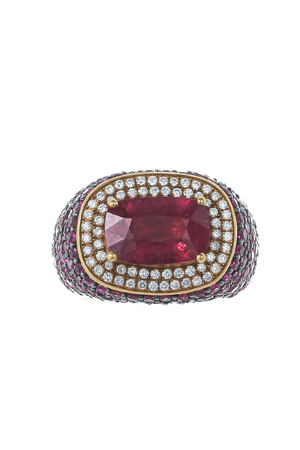 Diamond Ruby Ring