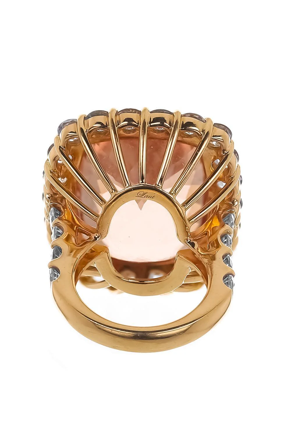 Sapphire Morganite Ring - Image 5