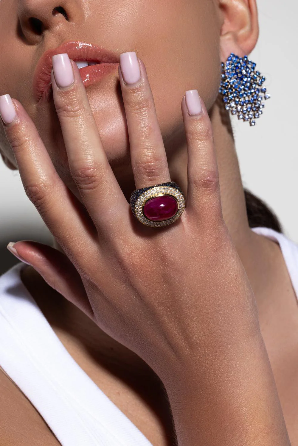 Sapphire Ruby Ring - Image 3