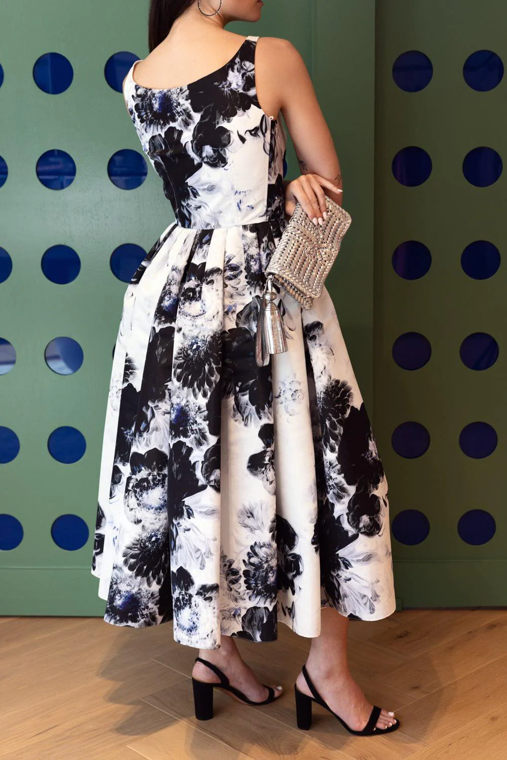 Chiaroscuro Midi Dress - Image 5