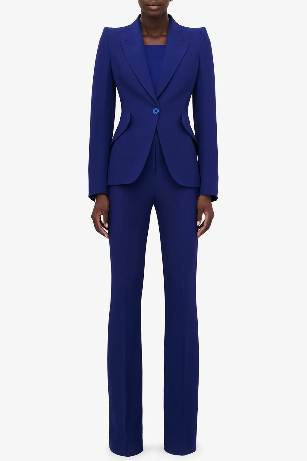 Peak Shoulder Jacket - Electric Navy - Image 3