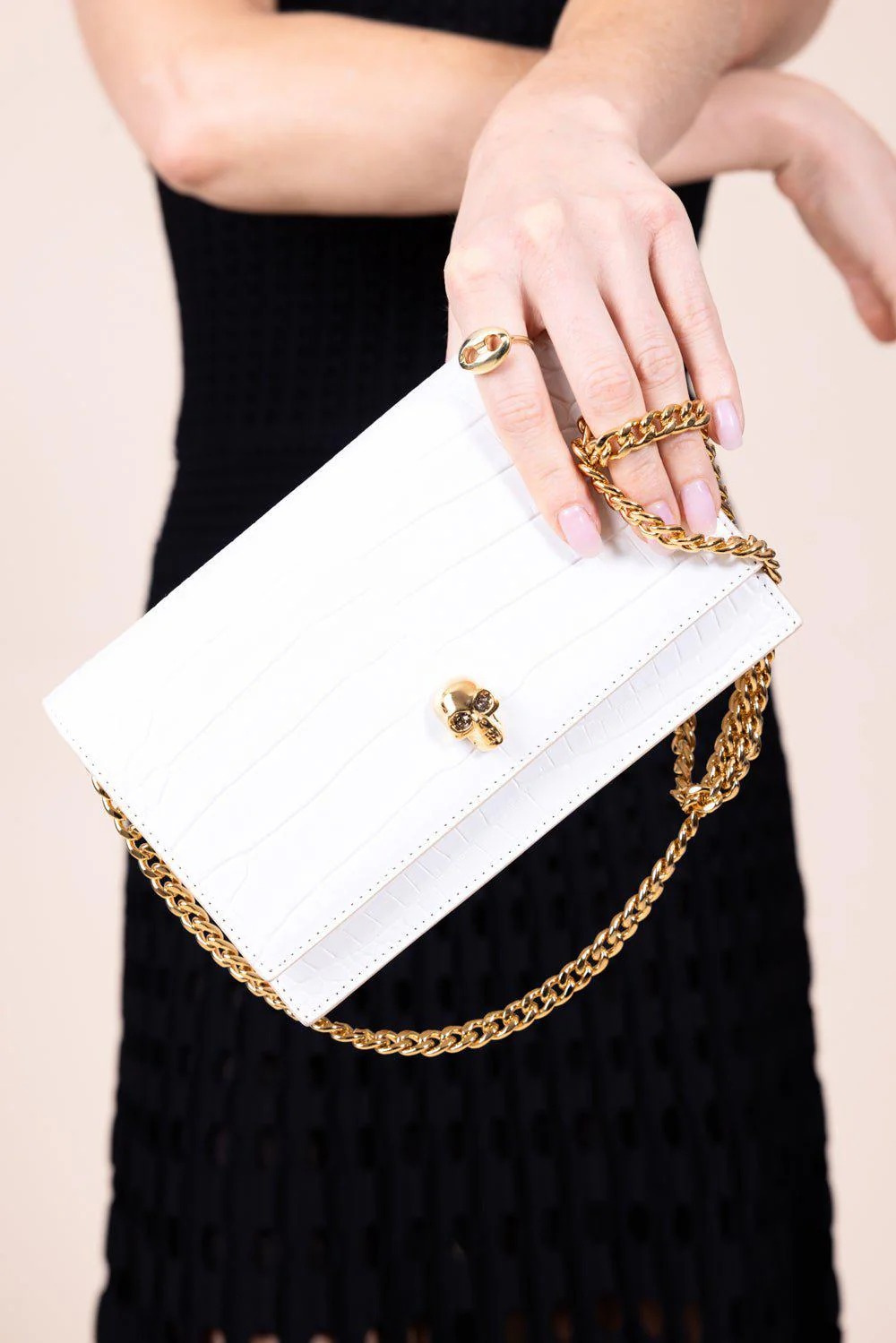 Small Skull Bag - Deep Ivory - Image 2